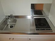 2口コンロでお料理の幅も広がります。