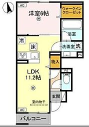 アンクレール 1階