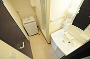 独立洗面台を完備しており女性の方にはおススメです。