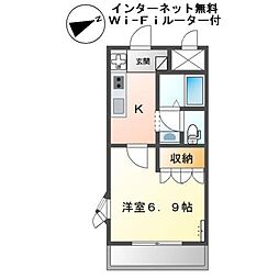 フォンテーヌ・アベニューI 2階