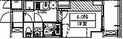 エスリードレジデンスグラン神戸三宮シティ 1Kの間取図画像
