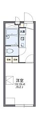 レオパレス片山ミオ 1Kの間取図画像