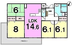 間取図画像 4LDK