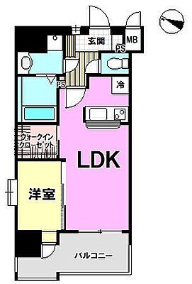 間取り グランフォーレラグゼ平尾 10階/-
