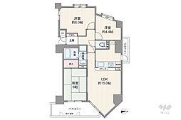 間取図画像 3LDK