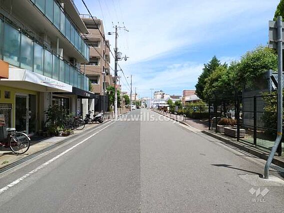 物件の前面道路...