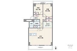 間取図画像 2SLDK