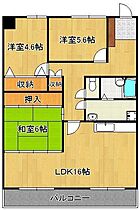 福岡県北九州市八幡東区昭和3丁目（賃貸マンション3LDK・2階・69.99㎡） その2