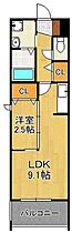 Mグランツ戸畑  ｜ 福岡県北九州市戸畑区菅原3丁目（賃貸マンション1LDK・2階・32.76㎡） その2