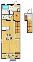 ルタン・ラシック　ｓｕｗａ  ｜ 福岡県北九州市八幡東区諏訪2丁目（賃貸アパート1R・2階・40.74㎡） その2