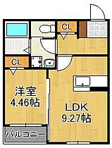 BRAVE BASE 小芝  ｜ 福岡県北九州市戸畑区小芝3丁目（賃貸アパート1LDK・2階・35.00㎡） その2