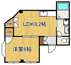 チェリーブロッサム  ｜ 福岡県北九州市八幡東区西丸山町（賃貸アパート1LDK・1階・31.30㎡） その2