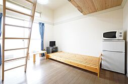 オアシス中原西 1階1Kのリビング/ダイニング