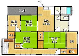 🉐敷金礼金0円！🉐大宮町11番貸家