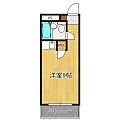 枝光スカイマンション9階2.2万円