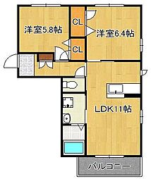 ビューテラス山王A 1階