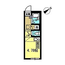 ソルレヴァンテ 105 ｜ 神奈川県川崎市川崎区日ノ出2丁目（賃貸アパート1R・1階・15.01㎡） その2