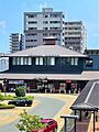 JR直方駅まで...