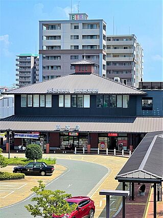 JR直方駅まで...
