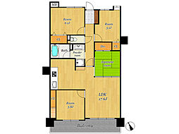 間取図画像 4LDK