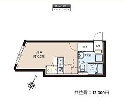 レピュア竹ノ塚レジデンス 303 ｜ 東京都足立区伊興４丁目4-22（賃貸マンション1R・3階・25.01㎡） その2