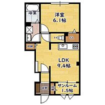 MK・テララ 102 ｜ 滋賀県長浜市神照町（賃貸アパート1LDK・1階・40.04㎡） その2