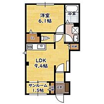 MK・テララ 101 ｜ 滋賀県長浜市神照町（賃貸アパート1LDK・1階・40.04㎡） その2