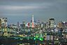 周辺：二子玉川ライズからの夜景