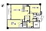 間取り：2ＬＤＫ　専有面積75.46平米