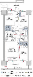 プレミスト郡山StationCross 3LDKの間取図画像