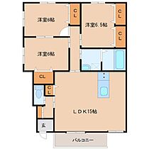 プランドール小田 103 ｜ 福岡県朝倉市小田1413-1（賃貸アパート3LDK・1階・76.76㎡） その2