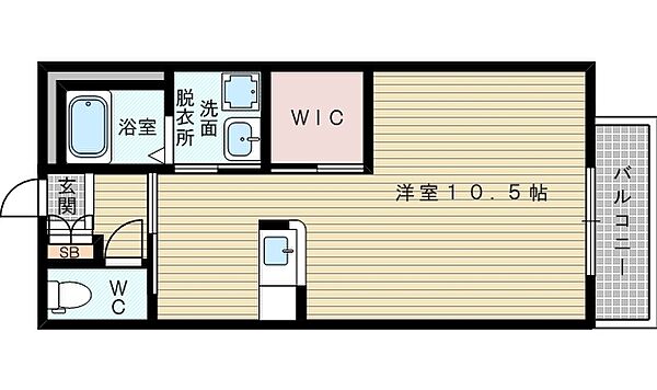 シャーメゾン満寿 ｜大阪府大阪市東淀川区大桐3丁目(賃貸アパート1R・1階・28.24㎡)の写真 その2