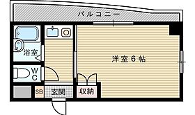 大阪府大阪市東淀川区下新庄6丁目10-1（賃貸マンション1K・3階・16.53㎡） その2