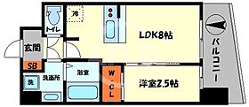 アドバンス難波ラシュレ  ｜ 大阪府大阪市浪速区難波中3丁目（賃貸マンション1LDK・8階・28.82㎡） その2