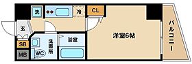 エステムプラザ難波WESTリバークロス  ｜ 大阪府大阪市浪速区幸町3丁目（賃貸マンション1K・7階・20.84㎡） その2