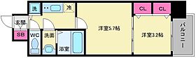 S-RESIDENCE日本橋Qualier  ｜ 大阪府大阪市浪速区日本橋5丁目（賃貸マンション2K・8階・30.52㎡） その2