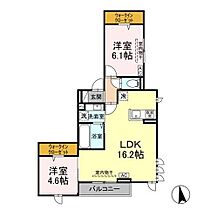 MORI石堂  ｜ 長野県長野市大字南長野南石堂町（賃貸アパート2LDK・2階・60.74㎡） その2