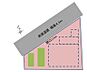 区画図：約33.5坪です。