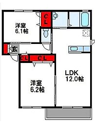 ボンシャンスA棟 1階/102