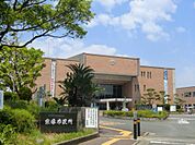 宗像市役所（643m）