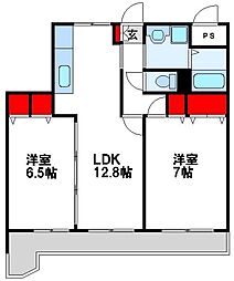 JR鹿児島本線 赤間駅 徒歩12分 2階/-