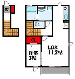 オリカン舞の里A 2階