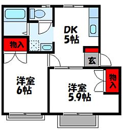ドミール新宮F 1階