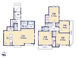 川崎市多摩区長尾6丁目　新築戸建　全1棟　1号棟