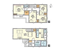 座間市入谷西3丁目3期　新築戸建　全2棟　2号棟