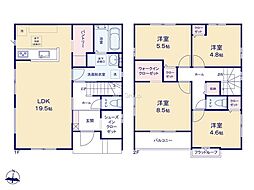 国立市中3丁目5期 新築戸建 全2棟 2号棟