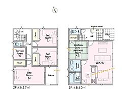 秦野市羽根第1　新築戸建　全3棟　2号棟