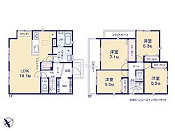 逗子市小坪7丁目2期 新築戸建 全2棟 1号棟
