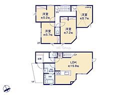 大和市福田3丁目 新築戸建 全4棟 D号棟