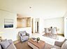 リビング/ダイニング：2号棟  ■さりげないデザインが日常をセンスよく演出※家具はCGです